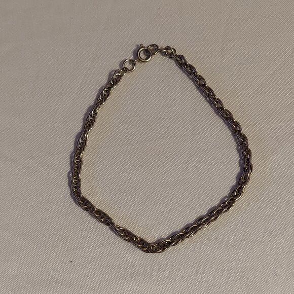 Chain Link Bracelet Unisex 9" - Picture 1 of 3